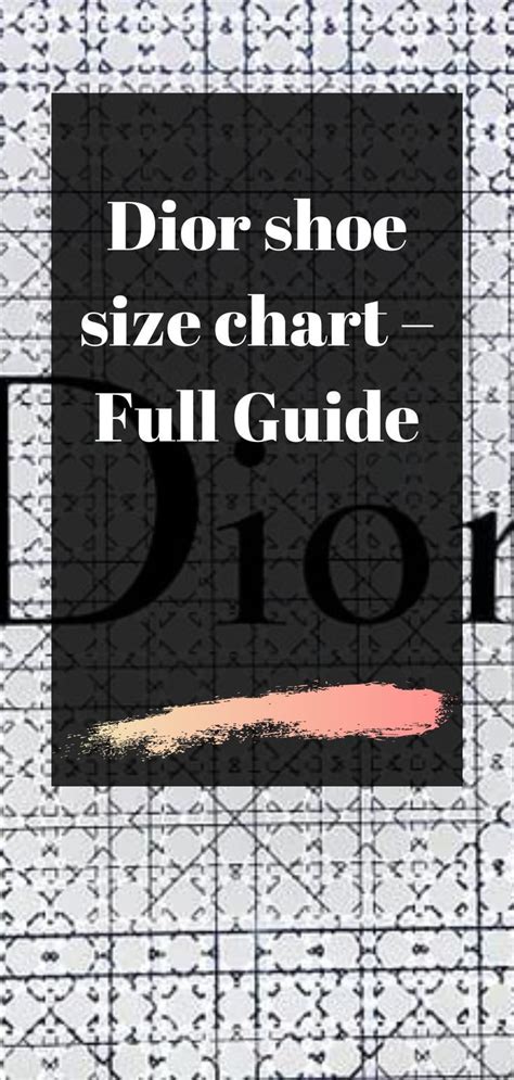 dior so real different sizes|is Dior italian sizing.